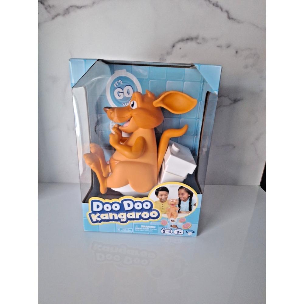 Kids Game Doo Doo Kangaroo - Feed Him Until He's Gotta Go! 2-4 Players Ages 3+